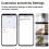 3X Tuya  Vibration Sensor ZigBee Tuya Sensor Monitor App Control Security Protection Zigbee Sensor 7