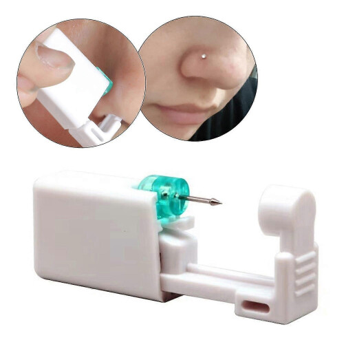 6-Piece Disposable Sterile Nose Piercing Kit with Stud for Safe Self-Use in the UK 2