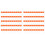 100Pack Marking Flags, Orange Yard Flags 15x4x5Inch,  Flags, Lawn Flags Markers, Irrigation Flags, Landscape Flags 1