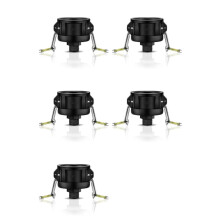 5X 275 330 Gallon IBC Tote Fittings Adapter 2 Inch Tote Tank Drain Adapter with Camlock Garden Hose Connection