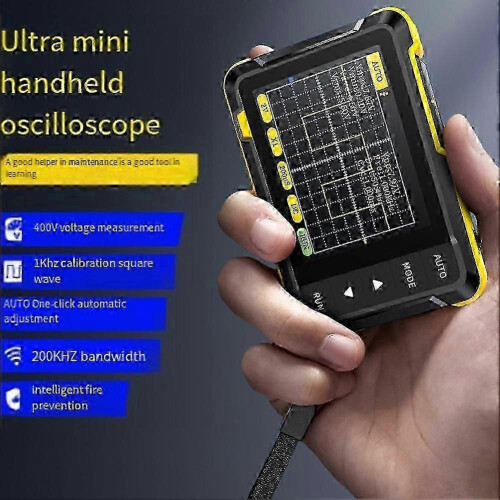 FNIRSI DSO 152 Handheld Mini Oscilloscope - Portable Digital Tool for Beginners in Electronics 1