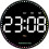 Digital Wall Clock with Colorful Dynamic Light, 10" Led Digital Clock Large Display, Auto Brightness,with Time,date,temp,week,dst,timer, Remote - DD 1
