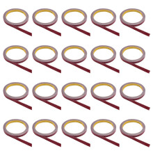 20X Strong Permanent Double Sided Super Sticky Foam Tape Roll for Vehicle Car, Red 10MM x 3Meter