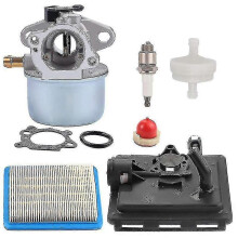 799868 Carburetor with 496116 795259 Air Filter Base Compatible with 124l02 124t02 124t05 124t07 Ca