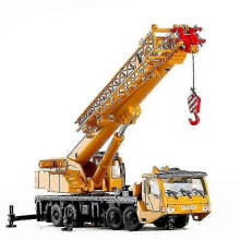 360-degree Rotating Toy Crane Lift with 4 Wheel Steering and Engineering Vehicle for Kids' Gift