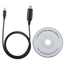 Versterkte kabel voor Motorola-radio's, USB-programmeerkabel, stabiele en lange levensduur, directe aansluiting, compatibel met Motorola-radio's,