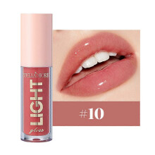 (color10) 12 Colours Mirror Pearl Lip Gloss Waterproof Long Lasting Moisturizing Lipstick
