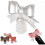 (white) Bow Wine Stopper,Wine Bottle Stopper,Silicone Wine Bottle Stopper 1