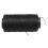 10Pcs Nylon Elastic Thread Black 10.6x5.2cm DIY 3