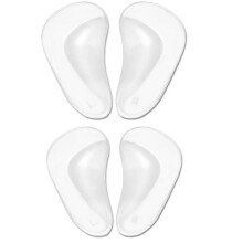 Flat Foot Arch Support Insoles, Flat Foot Corrector Metatarsal Cushion Pad Insert Orthotic Fits Plantar Fasciitis