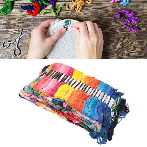 Embroidery Threads 200 Colors - Polyester 200 pcs