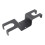 Vertical Barbell Rack Iron, 26cm Length 31.8oz 2