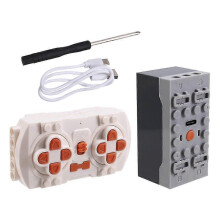 2.4G Bluetooth DIY Building Blocks Kit with Lithium Battery and APP Control for UK Hobbyists