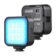 LITEMONS LED6R Rechargeable RGB Video Light with 13 Modes for UK Photography