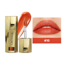 (COLOR 10) Sexy Matte Lipstick Waterproof Long Lasting Color Rendering Non-stick Velvet Lips Gloss Woman Makeup Lip Glaze