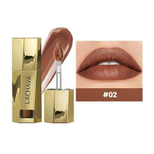 (COLOR 02) Sexy Matte Lipstick Waterproof Long Lasting Color Rendering Non-stick Velvet Lips Gloss Woman Makeup Lip Glaze