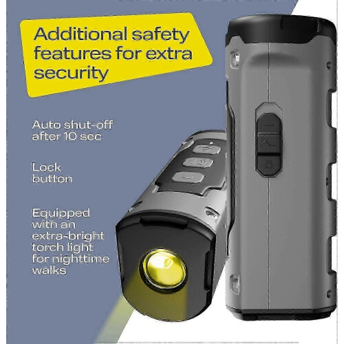 Ultrasonic Dog Barking Control Device with Triple Emitter and 49-Foot Range - Includes Training Flashlight for Pets 2