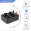 Adjustable Resistance Box with 09999 Range, 1-Step Control for Laboratory and Circuit Testing 4