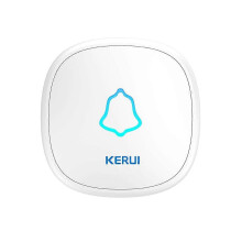 (1pc) Wired hotel doorbell and home doorbell switch with LED indicator light tempered crystal glass wall butt