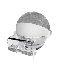Alexa Echo Dot 4th Gen Wall Mount Holder for UK Outlets, Saves Space