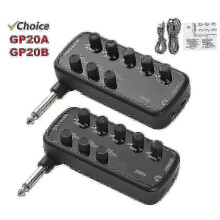 Portable Bass Amplifier with Effects - Headphone Practice Unit with USB Charging and AUX Input