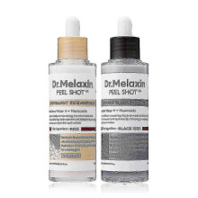2PCS Dr. Melaxin Peel Shot Glow Exfoliant Rice Ampoule - Brightening Treatment for Radiant Skin
