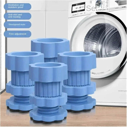 Universal Shock-Absorbing Slip Base for Washing Machines and Refrigerators 1