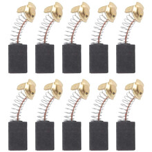 10 Pcs 17137mm Power Tool Motor Carbon Brush 999038 for Black+gold+silver