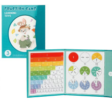Math Manipulatives Fraction Magnets & Resources Magnetic Tiles  for Kids
