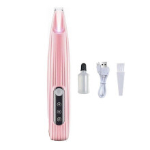 (pink) Saffory Dog Trimmer, Saffory Electric Dog Trimmer, Pet Micro Precision Trimmer
