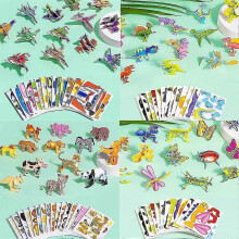 (Plane 25pcs) Educational 3D CartoonPuzzle, 3D Puzzle for Kids Toys, 3D Jigsaw PuzzleCartoon