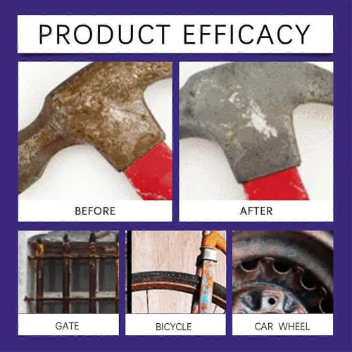 Car Rust Remover Auto Parts Maintenance Cleaner Remove Rust Spray Rapid Derusting Prevent Corrosion 2