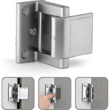 Premium Door Lock Reinforcer for UK Homes - Extra Security for Inward Opening Doors and Privacy