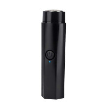 (black) Men's Electric Shaver Mini Beard Trimmer Washable Rechargeable Razor USB Body Epilator for Men Long-lasting Car Charger Portable