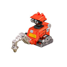 (Pile Driver) Children Toy Engineering Vehicle Excavator Dump Truck Bulldozer Truck Model Pressing Robot Transport Vehicles Gifts for Children