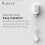 (Style A 10pcs) 1~10PCS 200mah Rechargeable Dc 5v1a Smart Sensor Low Power Consumption Water Flood Sensor 2