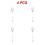 (Style A 4pcs) 1~10PCS 200mah Rechargeable Dc 5v1a Smart Sensor Low Power Consumption Water Flood Sensor 1