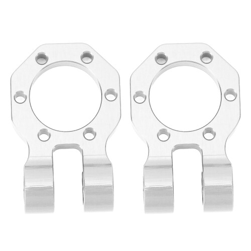 2pcs RC Trailer Hook 1/10 Crawler Aluminum Silver