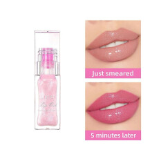 Color Changing Liquid Blush Oil Transparent Jelly Liquid Lip Cheeeks Blusher Hydrating Lips Smooth Soft Pink Complexion for Girl