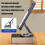 (black) Bluetooth Audio Power Phone Holder, Phone Stand with Bluetooth Speaker Foldable 2