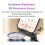 (black) Bluetooth Audio Power Phone Holder, Phone Stand with Bluetooth Speaker Foldable 3