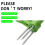 (A) Weed Puller Weeder Twister Twist Pull Claw Garden Lawn Root Killer Remover Tool 4
