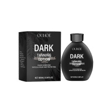 (1pc) 1-3X Black Tanning Lotion 100ml Black Bronzer Skin Darkening Moisturizing Body Care