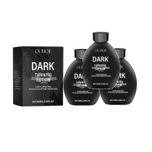 (3pcs) 1-3X Black Tanning Lotion 100ml Black Bronzer Skin Darkening Moisturizing Body Care