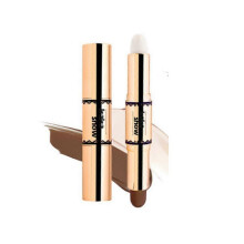 (01Classic Colour) New Face Concealer Pen Long Lasting Dark Circles Corrector Contour Concealers Stick Double Head High Gloss Face Cosmetic Makeup