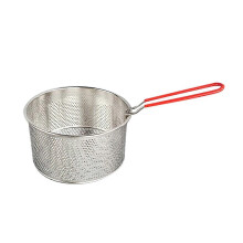 (Open Diameter 19.8cm)Stainless Steel Deep Fry Basket Wire Fry Basket Mesh French Fry Chips Basket Fry