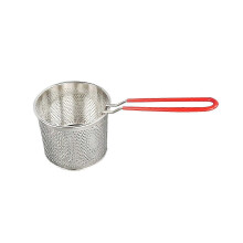 (Open Diameter 15.5cm)Stainless Steel Deep Fry Basket Wire Fry Basket Mesh French Fry Chips Basket Fry
