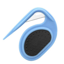 (Blue) Pet Knotting Comb Knotting Comb for Dog Pet Grooming Brush Dematting Tools New