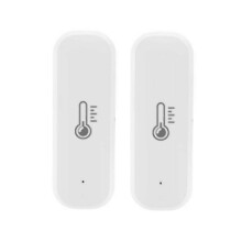 (2pcs) 1-3x Tuya Zigbee Wifi Smart Temperature Humidity Sensor Hygrometer Thermometer Detector Smart Home Via Alexa Google Home Smart Life