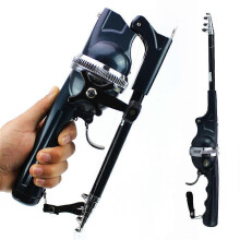 Blissfish Folding Fishing Rod, Fishing Gear Fishing Rod and Reel Combos